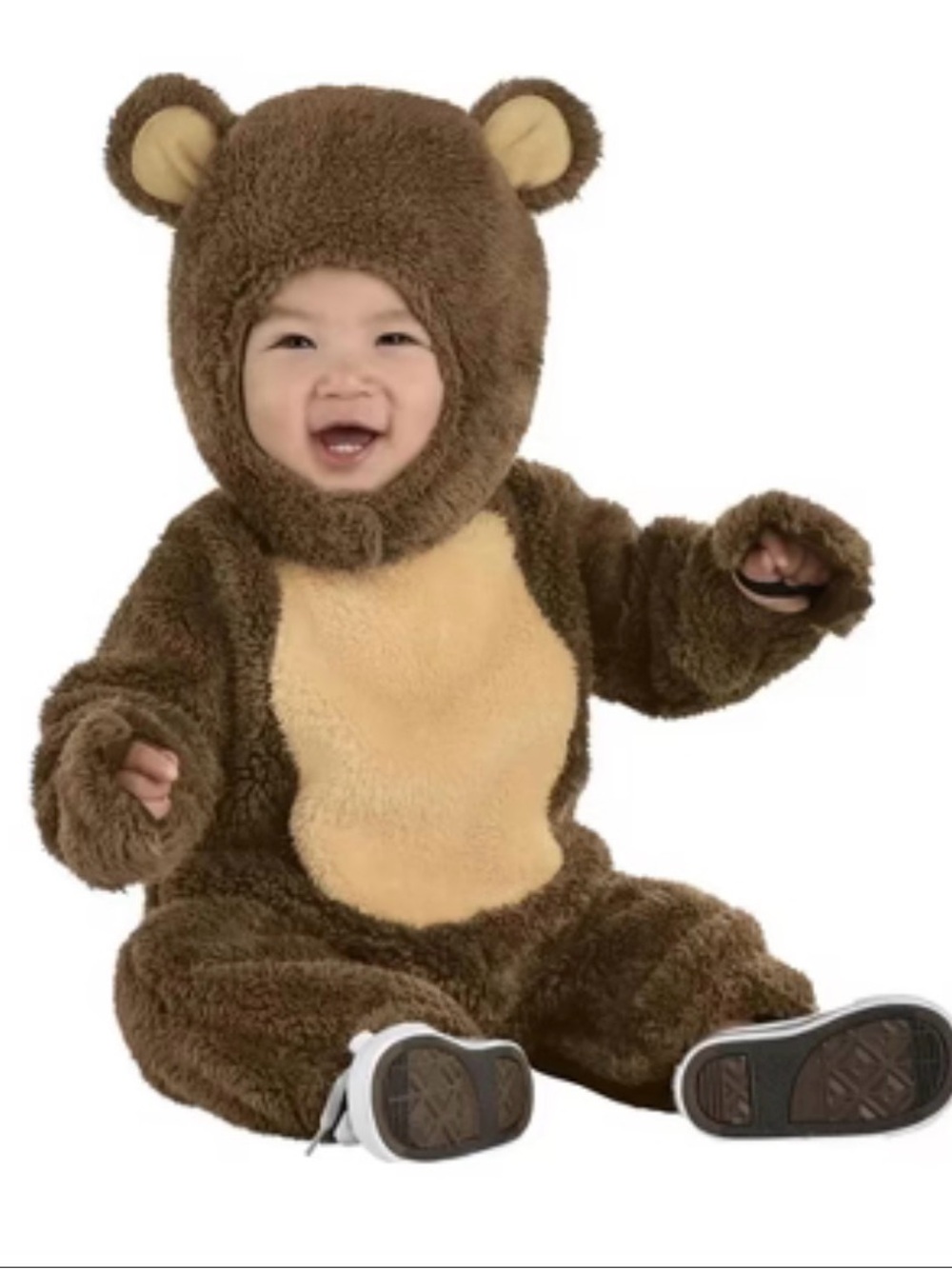 Brown Bear Plush Infant Kids Costume New In Bag With Tags 6-12 Months